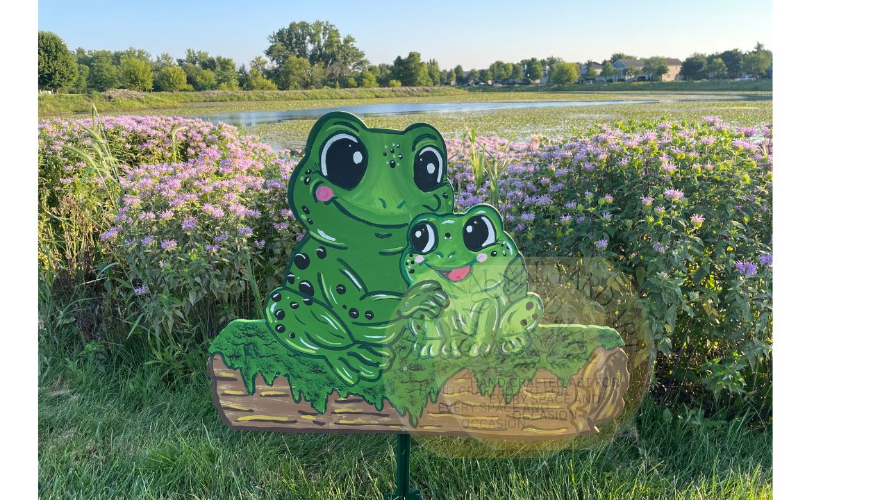 Two Frogs on a Log