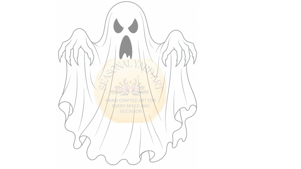 Scarry Ghost - Digital Template
