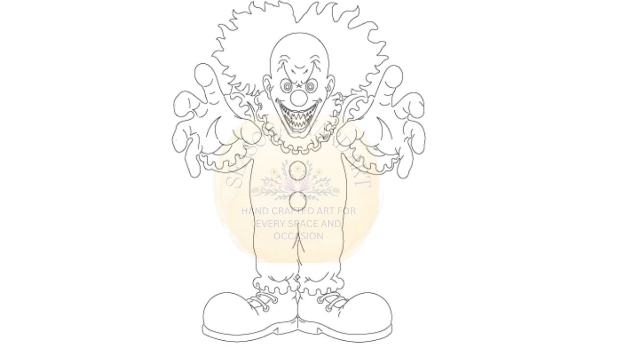 Scary Clown (Digital File Only)