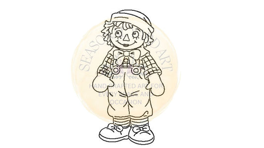 Rag Doll Boy - Digital File