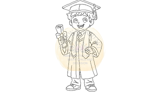 Graduation Boy - Digital File