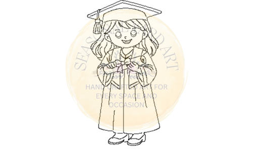 Graduation Girl - Digital File