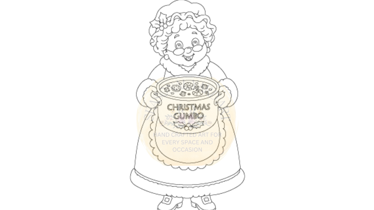 Mrs. Claus Gumbo (Digital File Only)