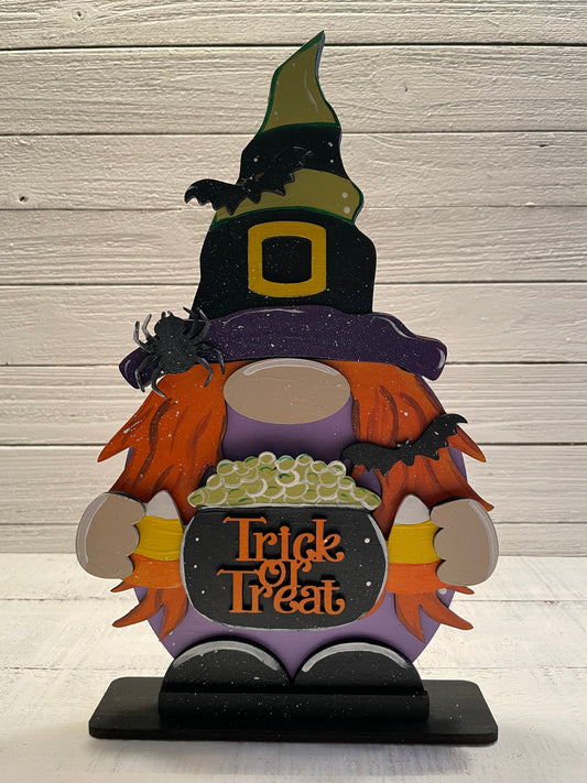 Witch Gnome - Painted