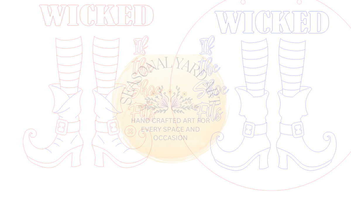 Witch Door Hanger Digital File