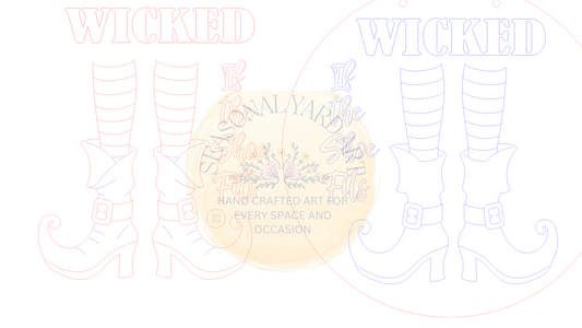 Witch Door Hanger Digital File