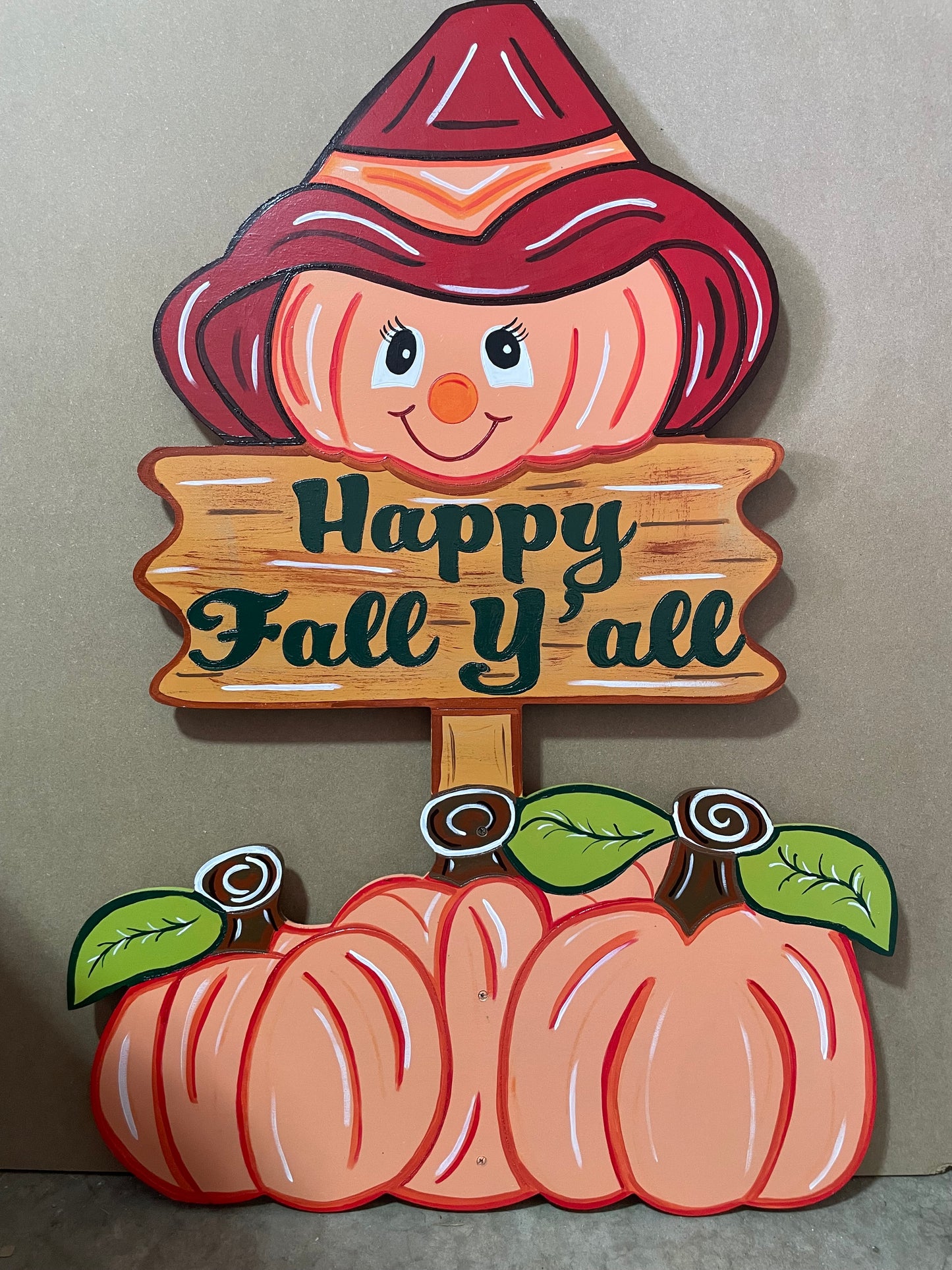 Happy Fall Y'All Sign